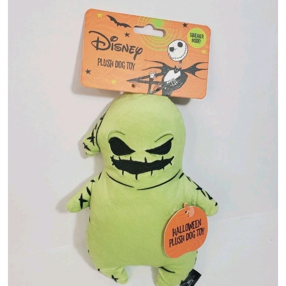 Nightmare Before Christmas Dog Toy Lot Of 3 Oogie Boogie Zero Jack Skellington